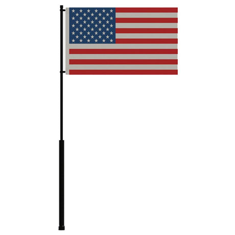 Mate Series Flag Pole - 36" w/USA Flag - Kesper Supply