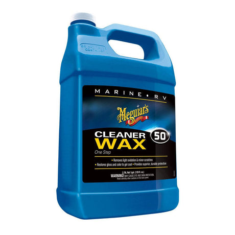 Meguiar's #50 Boat/RV Cleaner Wax - Liquid 1 Gallon - Kesper Supply