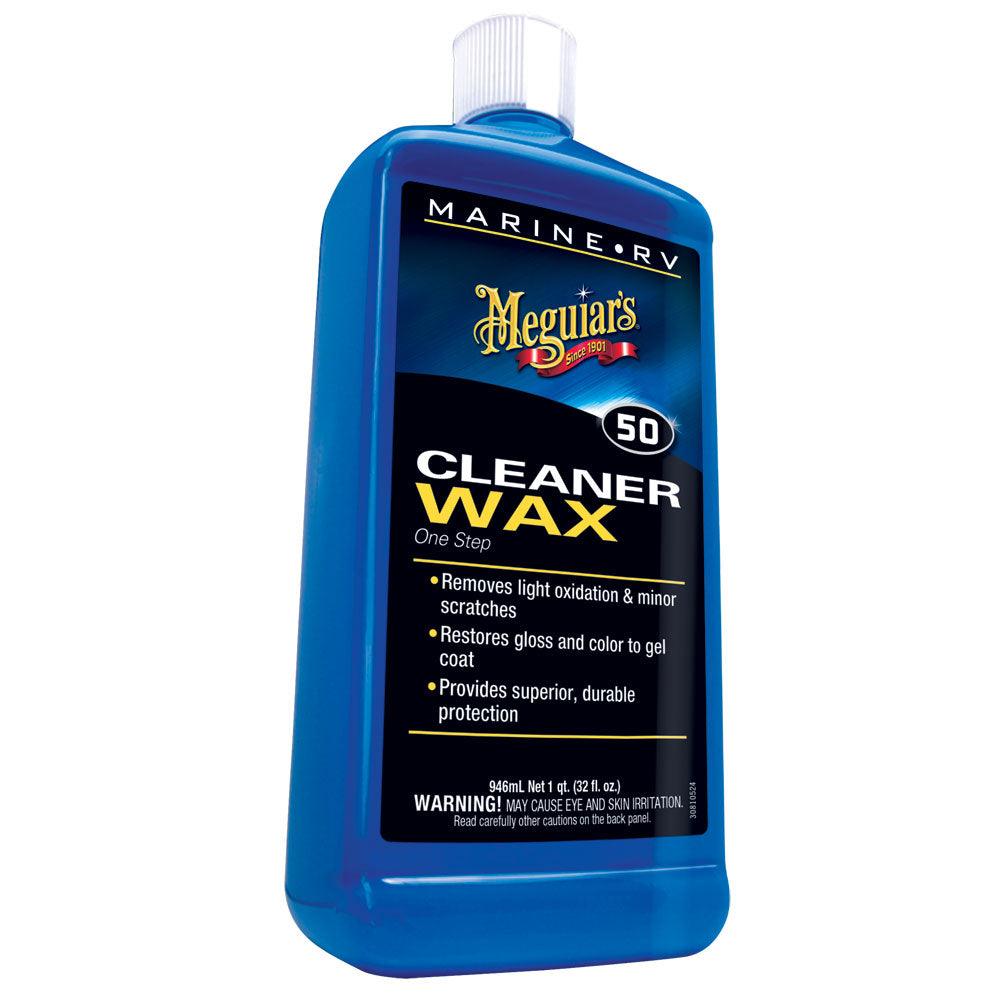 Meguiar's #50 Boat/RV Cleaner Wax - Liquid 32oz - Kesper Supply