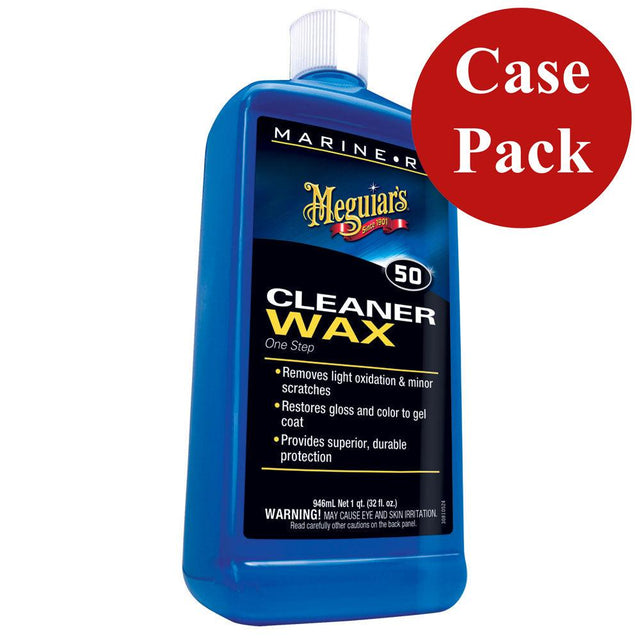 Meguiar's Boat/RV Cleaner Wax - 32 oz - *Case of 6* - Kesper Supply