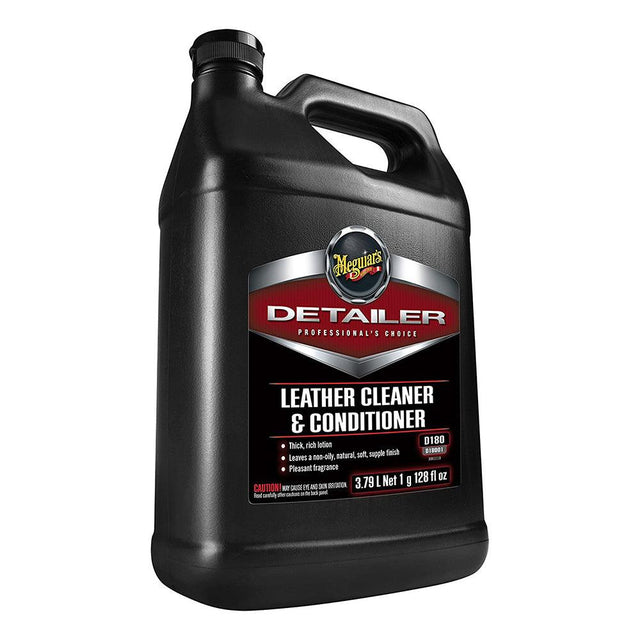 Meguiar's Detailer Leather Cleaner & Conditioner - 1-Gallon - Kesper Supply