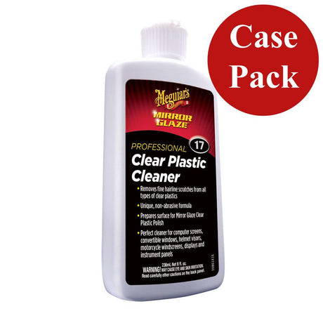 Meguiar's M17 Mirror Glaze Clear Plastic Cleaner - *Case of 6* - Kesper Supply