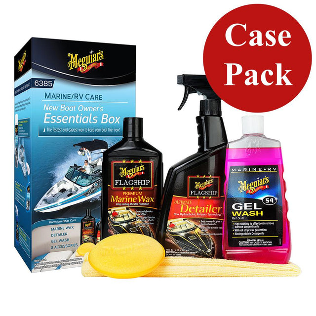 Meguiar's New Boat Owners Essentials Kit - *Case of 6* - Kesper Supply