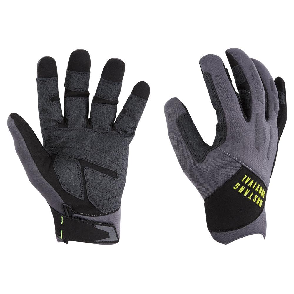 Mustang EP 3250 Full Finger Gloves - Grey/Black - XS - Kesper Supply