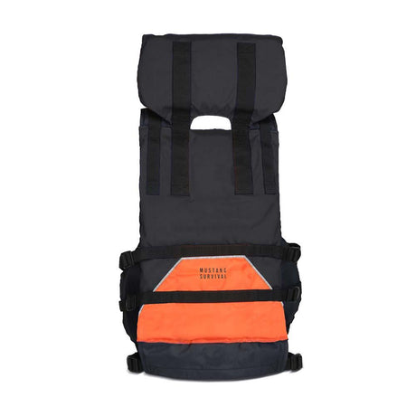 Mustang Explorer V Foam Vest - Adult Universal - Orange/Black - Kesper Supply