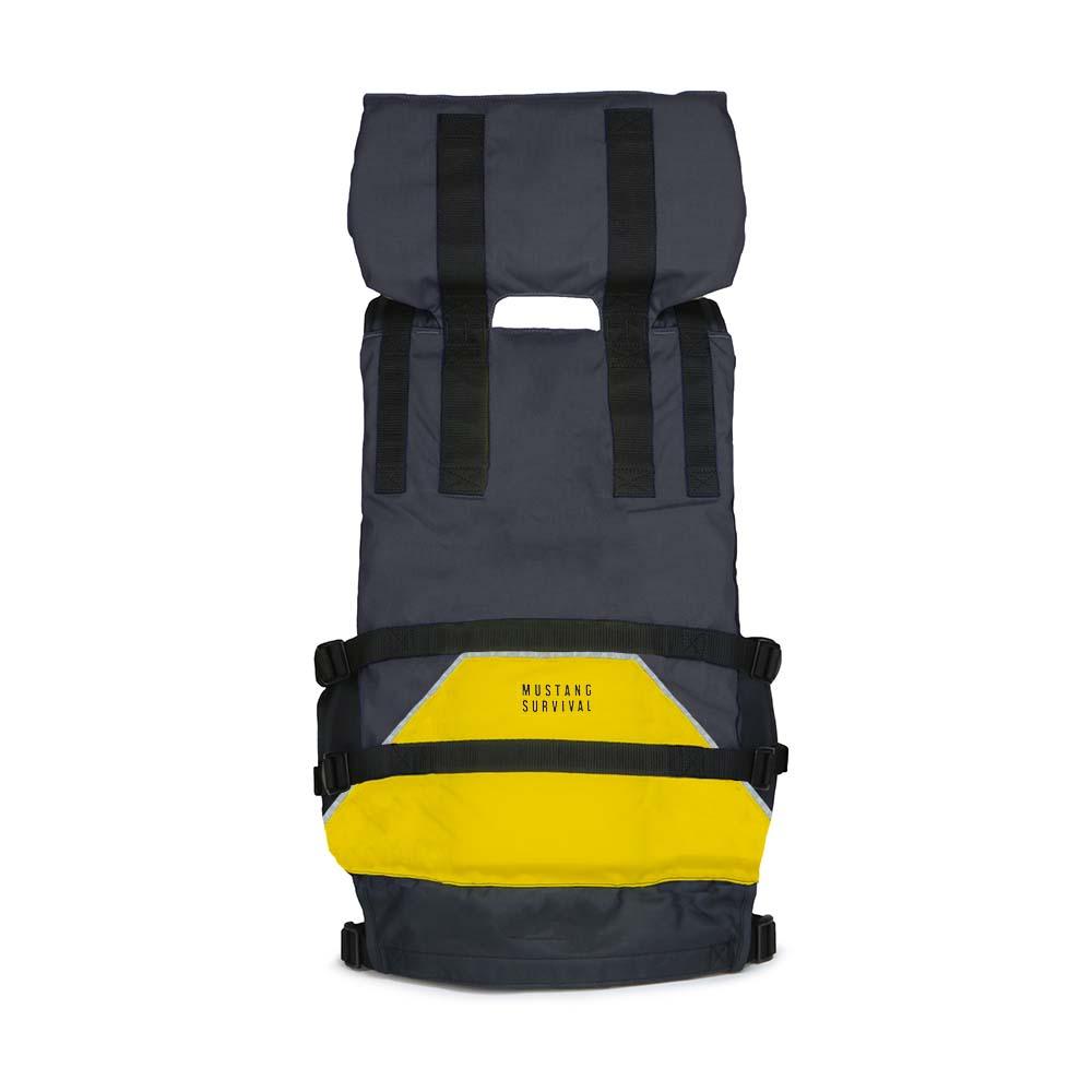 Mustang Explorer V Foam Vest - Adult Universal - Yellow/Black - Kesper Supply