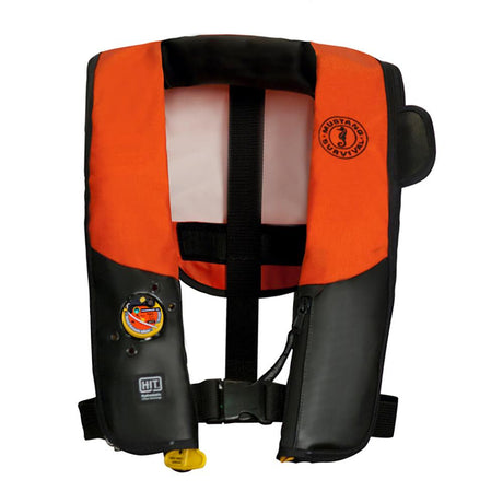 Mustang HIT Inflatable PFD f/Law Enforcement - Orange/Black - Automatic/Manual - Kesper Supply