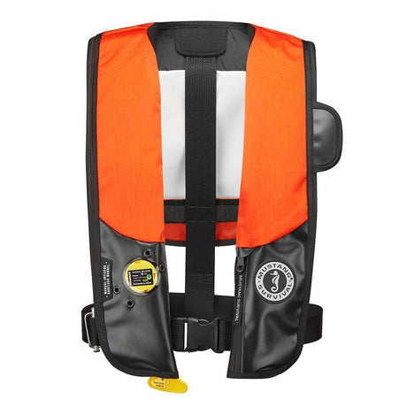 Mustang HIT Inflatable PFD f/Law Enforcement - Orange/Black - Manual - Kesper Supply