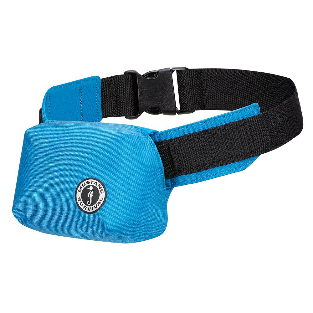 Mustang Minimalist Inflatable Belt Pack - Azure Blue - Manual - Kesper Supply