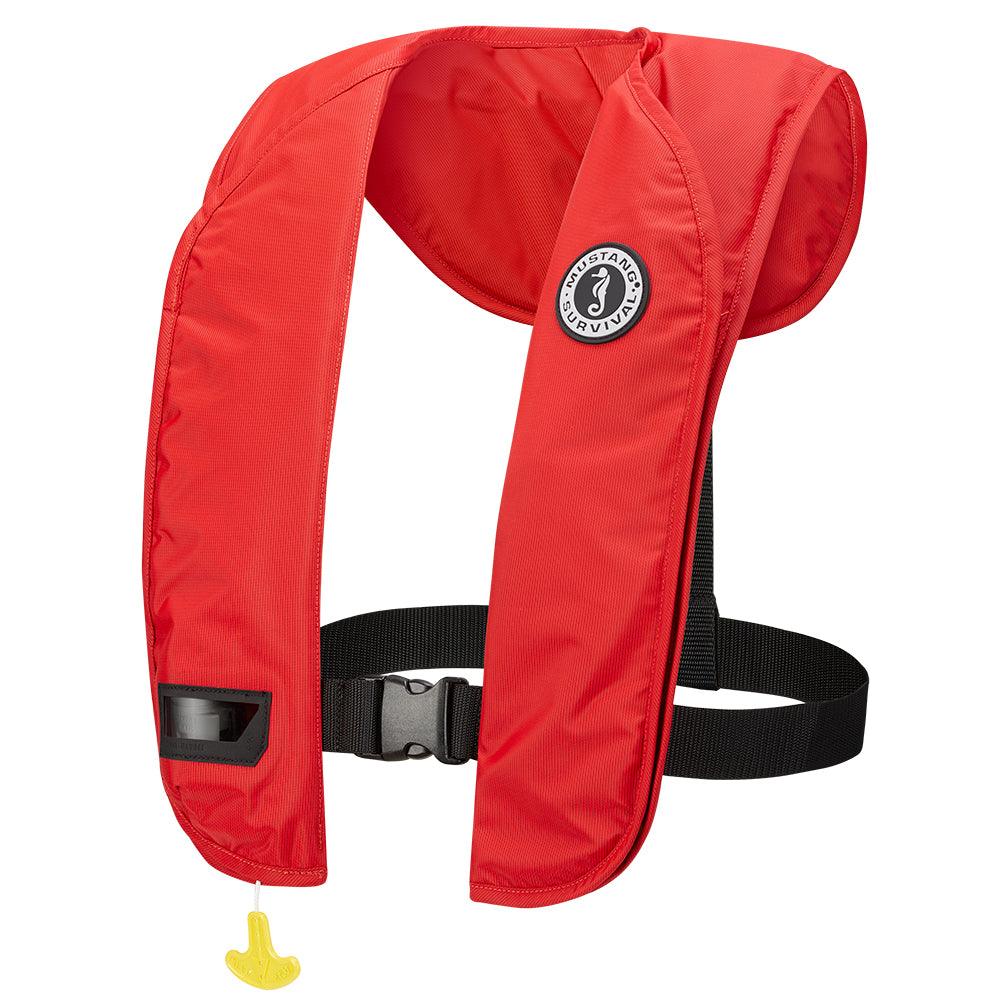 Mustang MIT 100 Inflatable PFD - Red - Manual - Kesper Supply