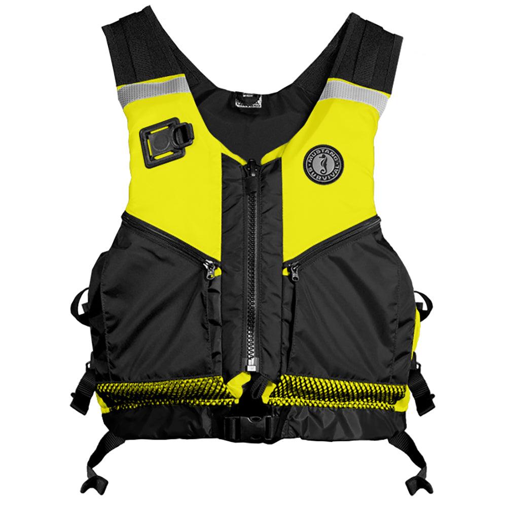 Mustang Operations Support Water Rescue Vest - Fluorescent Yellow/Green/Black - XS/Small - Kesper Supply