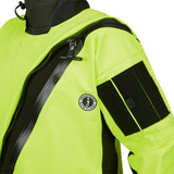 Mustang Sentinel Series Water Rescue Dry Suit - Fluorescent Yellow Green-Black - Large 1 Long - Kesper Supply