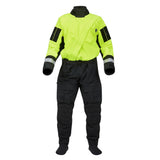 Mustang Sentinel Series Water Rescue Dry Suit - Fluorescent Yellow Green-Black - Large 1 Short - Kesper Supply