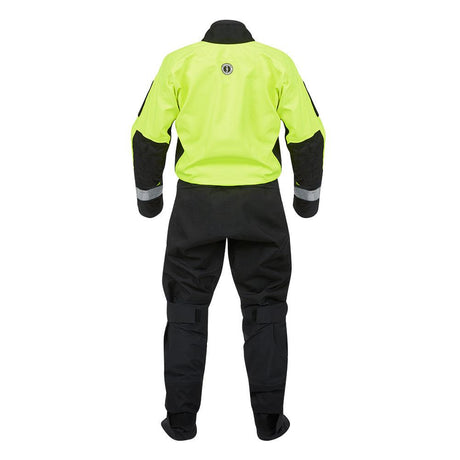 Mustang Sentinel Series Water Rescue Dry Suit - Fluorescent Yellow Green-Black - Large 2 Long - Kesper Supply