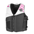 Mustang Young Adult REV Foam Vest - Grey/White/Pink - Universal - Kesper Supply