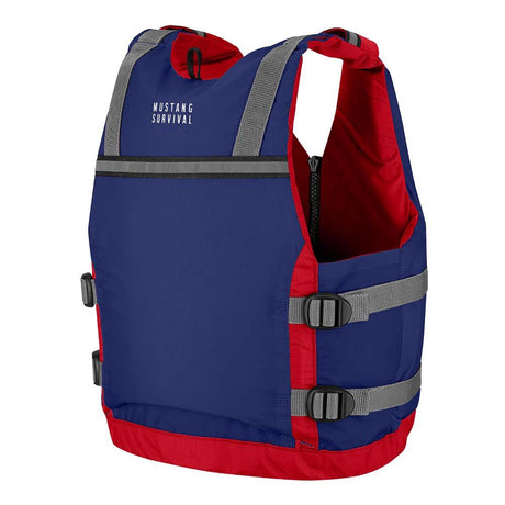 Mustang Youth Reflex Foam Vest - Navy Blue/Red - Kesper Supply