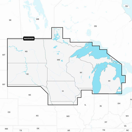 Navionics NAUS005R - U.S. North - Navionics+ - Kesper Supply