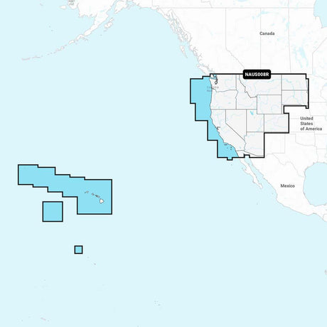 Navionics NAUS008R - U.S. West - Navionics+ - Kesper Supply