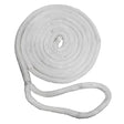 New England Ropes 5/8" Double Braid Dock Line - White - 25' - Kesper Supply