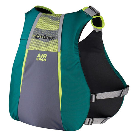 Onyx Airspan Angler Life Jacket - M/L - Green - Kesper Supply