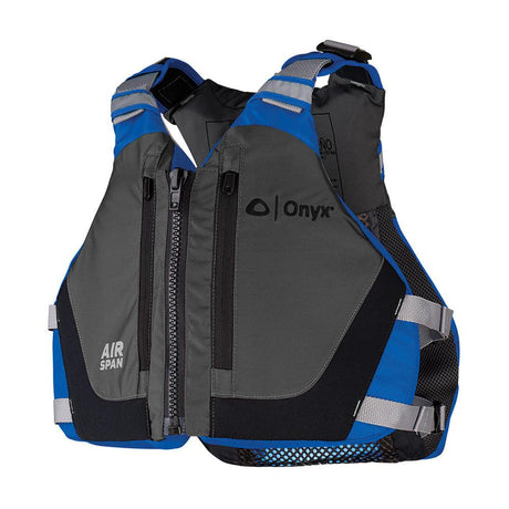 Onyx Airspan Breeze Life Jacket - XL/2X - Blue - Kesper Supply