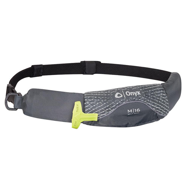 Onyx M-16 Manual Inflatable Belt Pack (PFD) - Grey - Kesper Supply