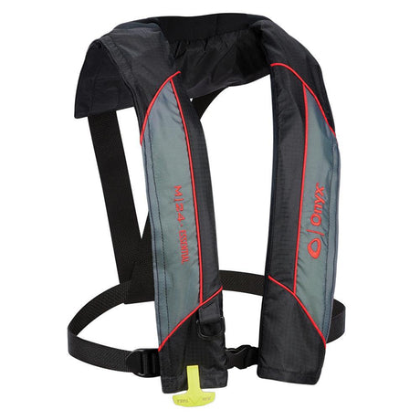 Onyx M-24 Essential Manual Inflatable Life Jacket - Red - Adult Universal - Kesper Supply
