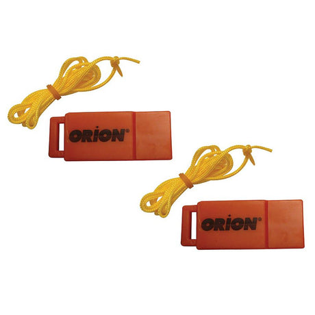 Orion Safety Whistle w/Lanyards - 2-Pack - Kesper Supply