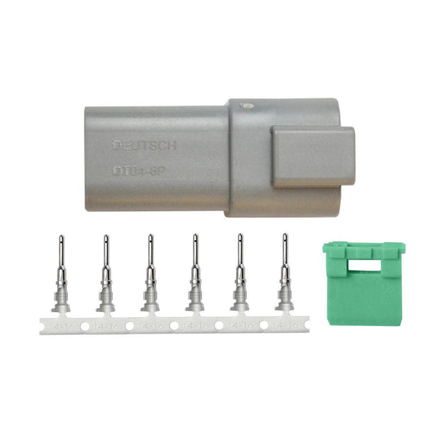 Pacer DT Deutsch Receptacle Repair Kit - 14-18 AWG (6 Position) - Kesper Supply