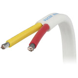 Pacer Safety Duplex Cable - Red/Yellow - Round or Flat - Multiple Sizes - Kesper Supply