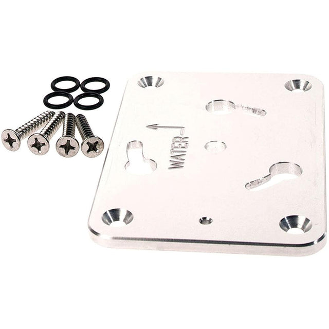 Panther Spare Bow Mount Base Kit f/ King Pin - Clear - Anodized - Kesper Supply