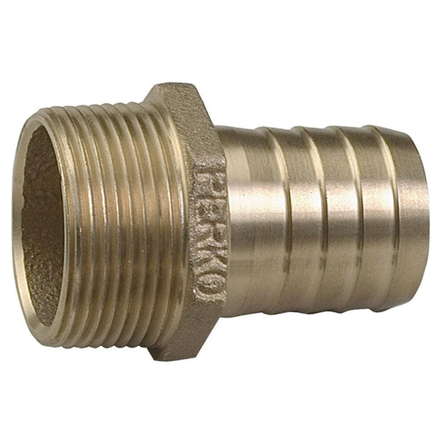 Perko 1-1/2 Pipe To Hose Adapter Straight Bronze MADE IN THE USA - Kesper Supply