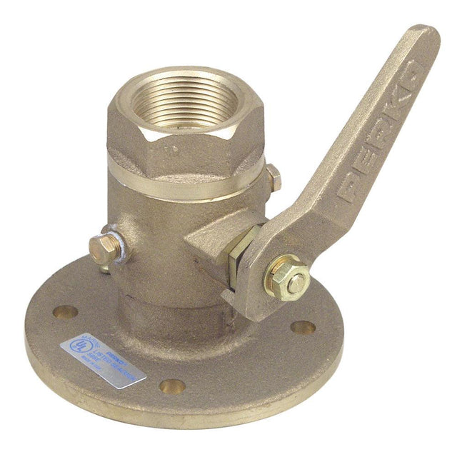 Perko 1-1/4" Seacock Ball Valve Bronze MADE IN THE USA - Kesper Supply