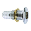 Perko 1-1/8" Thru-Hull Fitting f/ Hose Chrome Plated Bronze Made in the USA - Kesper Supply