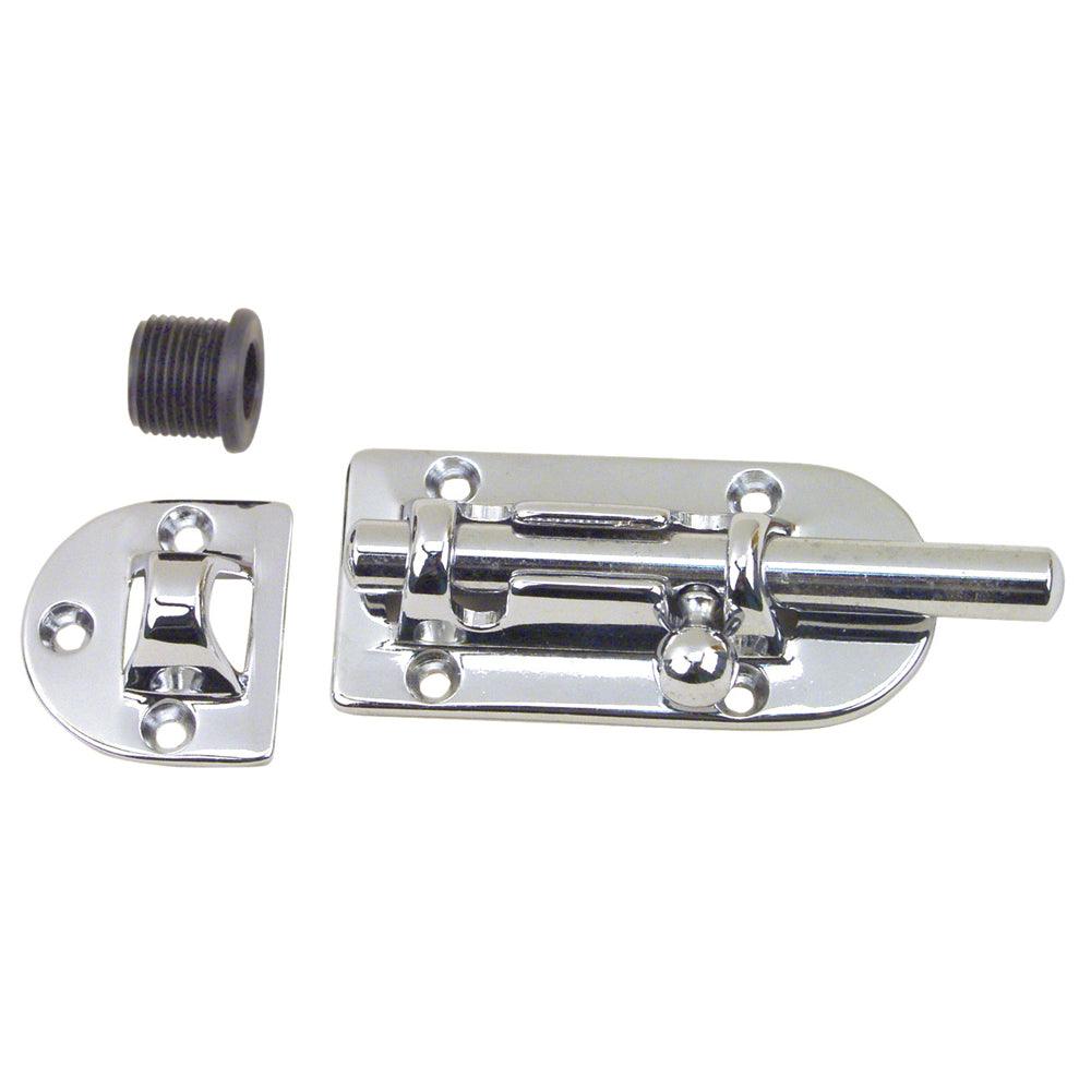 Perko 3" Chrome Barrel Bolt - Kesper Supply