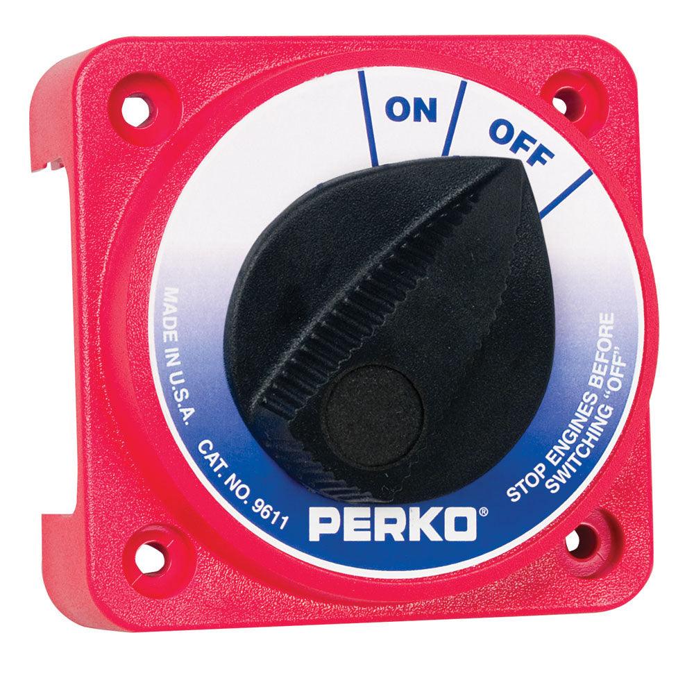 Perko 9611DP Compact Medium Duty Main Battery Disconnect Switch - Kesper Supply