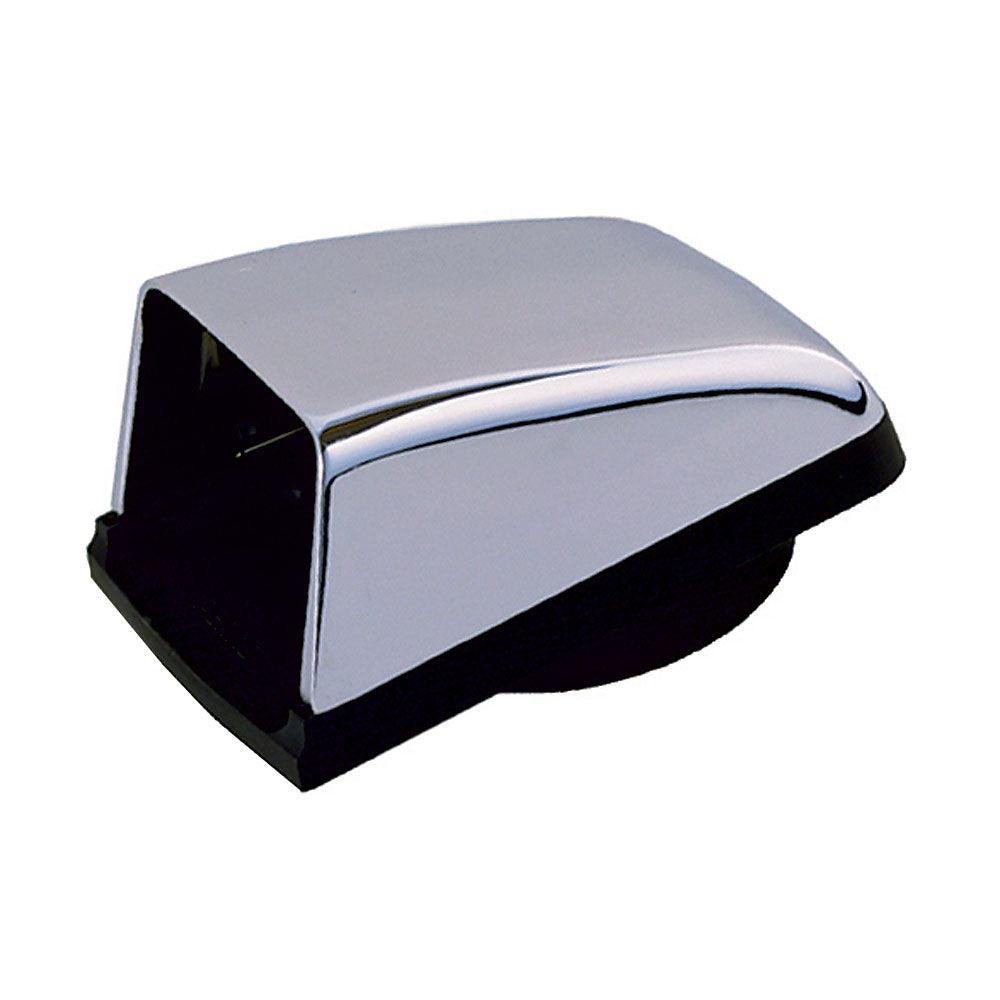 Perko Chromalex Cowl Vent - 3" Duct - Chrome Plated Zinc - Kesper Supply