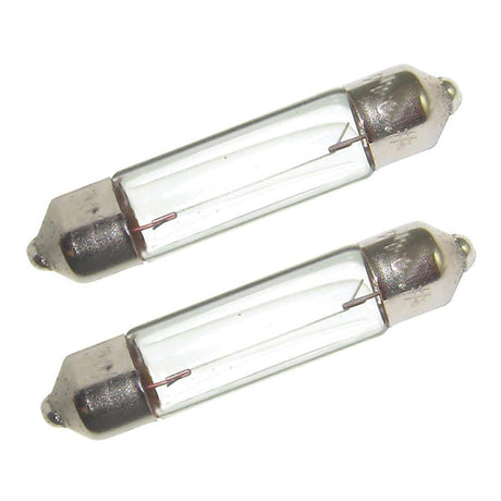 Perko Double Ended Festoon Bulbs - 12V, 10W, .74A - Pair - Kesper Supply