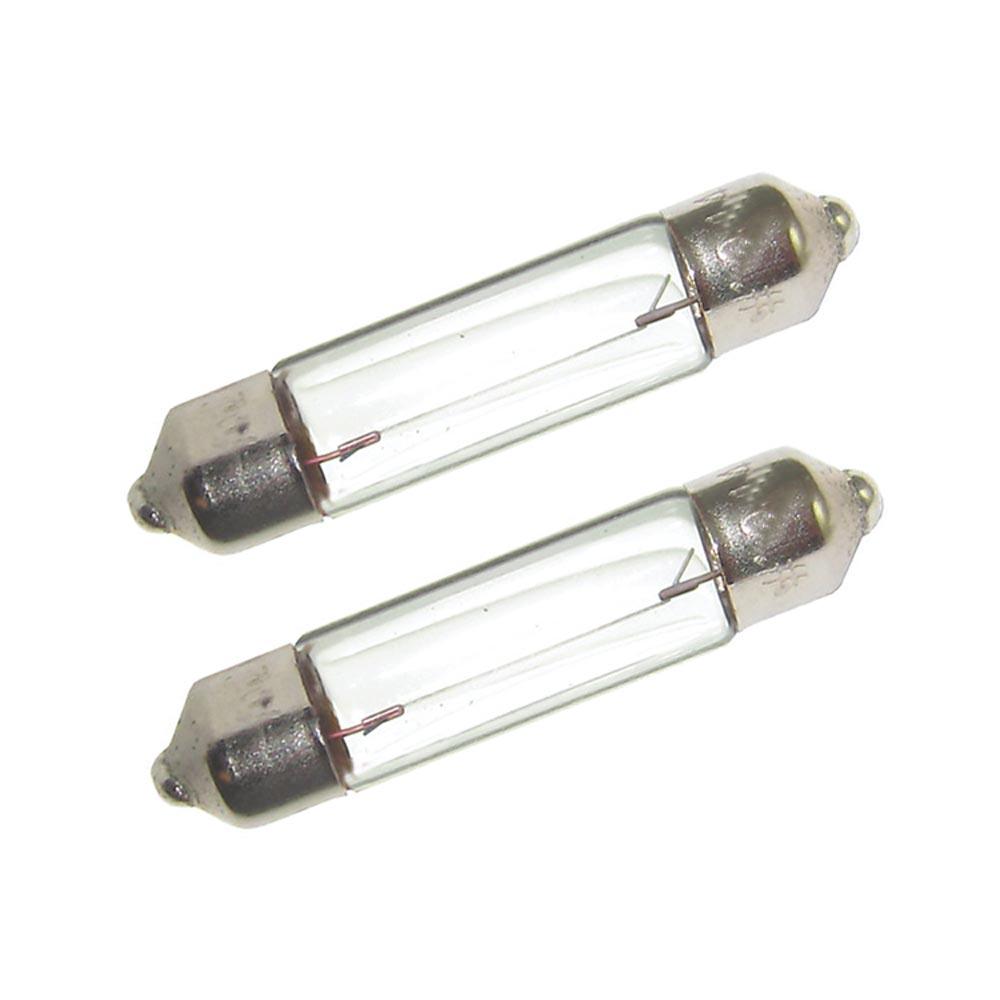 Perko Double Ended Festoon Bulbs - 12V, 10W, .80A - Pair - Kesper Supply