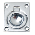 Perko Flush Ring Pull - Chrome Plated Zinc - Kesper Supply