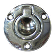 Perko Round Flush Ring Pull - 2" - Chrome Plated Zinc - Kesper Supply