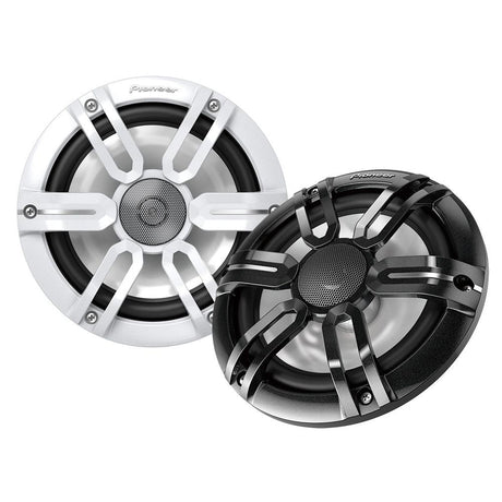 Pioneer 7.7" ME-Series Speakers - Black & White Sport Grille Covers - 250W - Kesper Supply