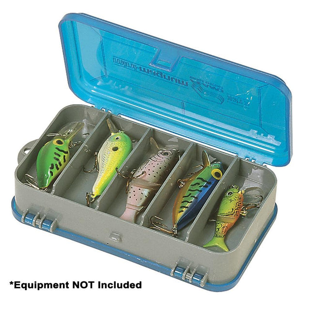 Plano Double-Sided Tackle Organizer Small - Silver/Blue - Kesper Supply