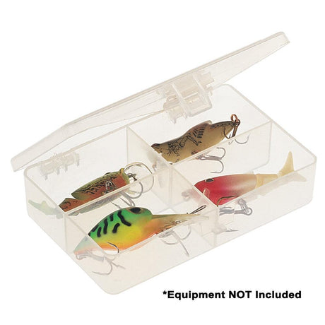 Plano Four-Compartment Tackle Organizer - Clear - Kesper Supply
