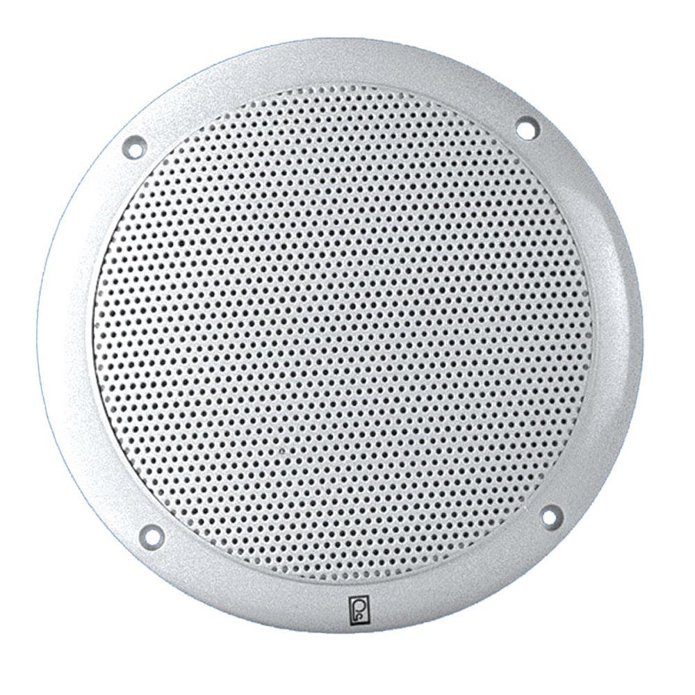Poly-Planar MA-4056 6" 80 Watt Speakers - White - Kesper Supply