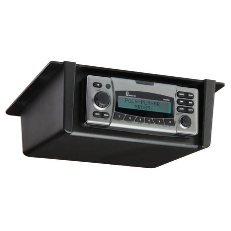 Poly-Planar RM-10 Underdash/Overhead Radio Mount - Kesper Supply