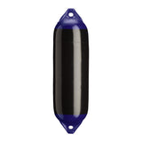 Polyform F-02 Twin Eye Fender 7.5" x 26" - Black - Kesper Supply