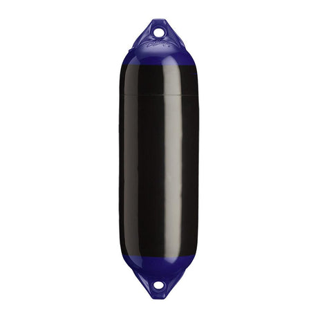 Polyform F-02 Twin Eye Fender 7.5" x 26" - Black - Kesper Supply