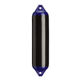 Polyform F-1 Twin Eye Fender 6" x 24" - Black - Kesper Supply