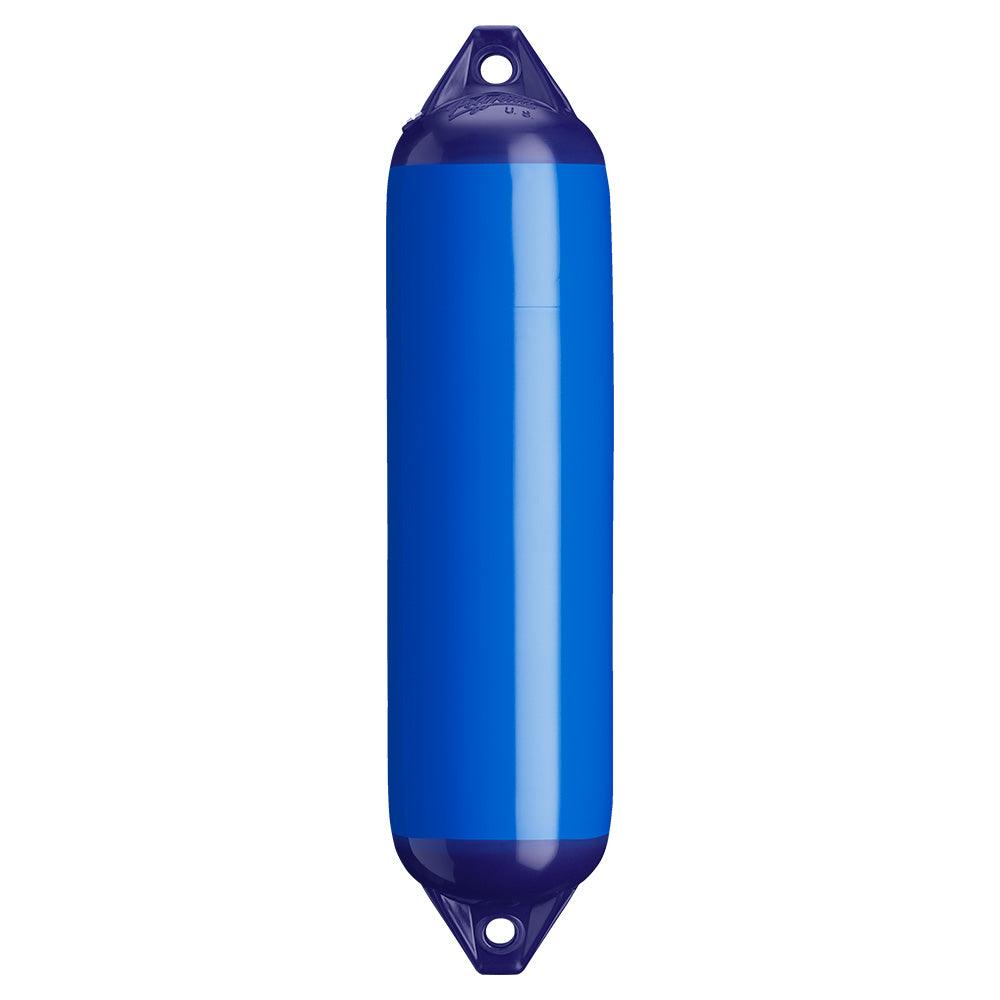 Polyform F-1 Twin Eye Fender 6" x 24" - Blue - Kesper Supply